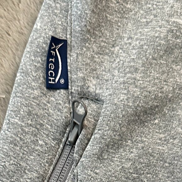 Aftco Full Zip Sweater Jacket Women's SMALL Gray - Picture 2 of 6